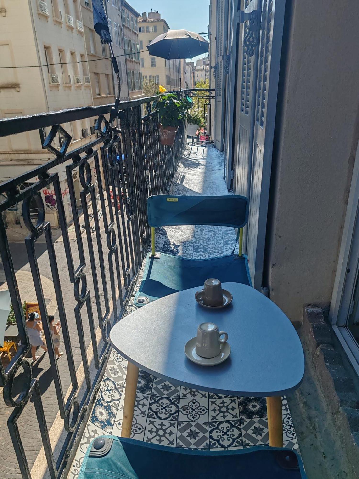 T3 Grand Balcon Au Coeur Du Vieux Port Marselha Exterior foto